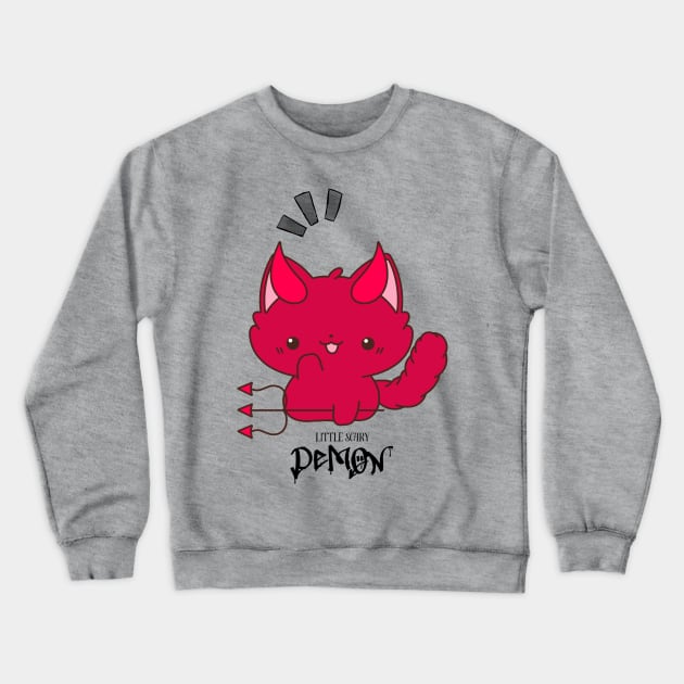 Lil Demon Crewneck Sweatshirt by Vera design